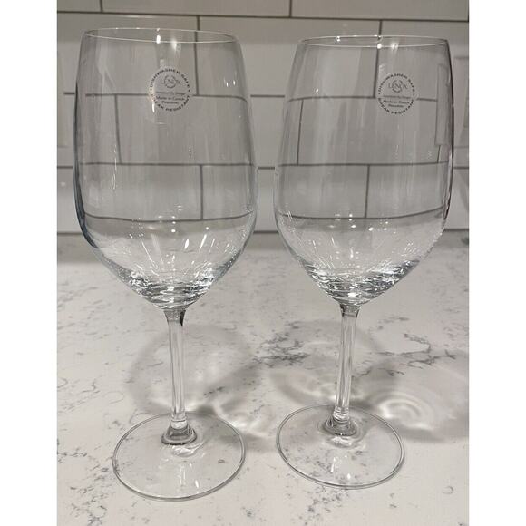 Lenox Other - LENOX TUSCANY WHITE WINE GLASS 21 OZ SET OF 2 NON-LEAD CRYSTAL 9 1/2 Inches Tall